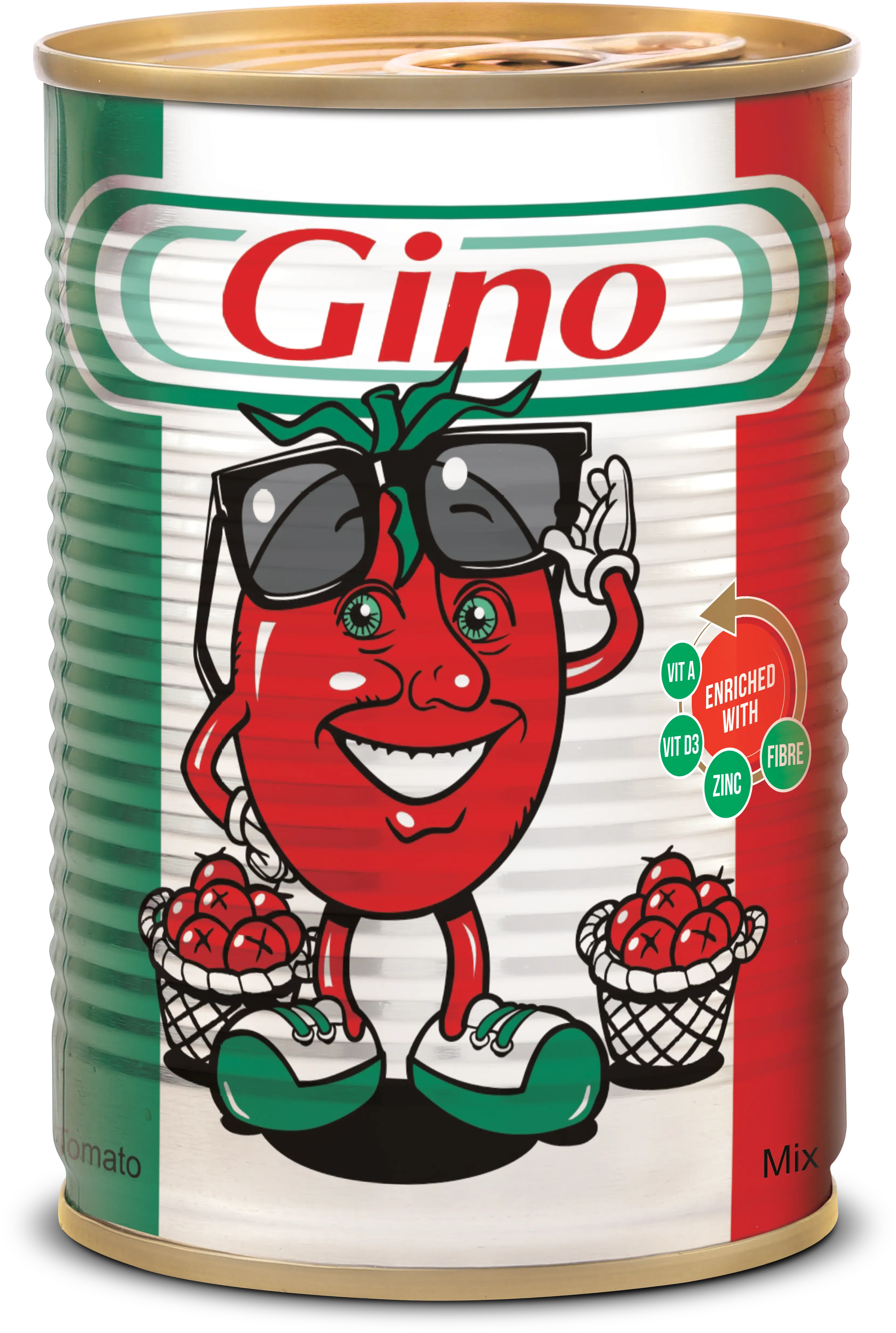 Gino TM 400g TIN